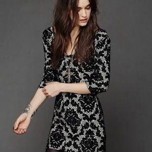 SOLD - Free People Intimately Velvet Dress Sz M